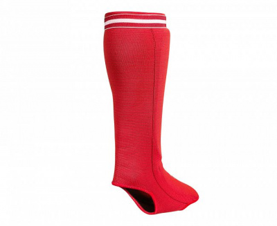 Защита голени и стопы Clinch Shin Instep Protector красная