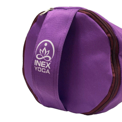 Круглый валик Inex YOGA YGRL-PR фиолетовый