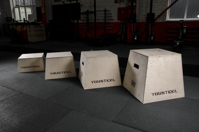 Тумба трапециевидная YouSteel 50см, фанера