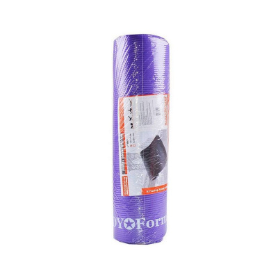 Коврик гимнастический Body Form BF-YM04 183x61x1,0 см фиолетовый