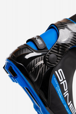 Лыжные ботинки NNN Spine Concept Carbon Skate 298-22 черный\синий
