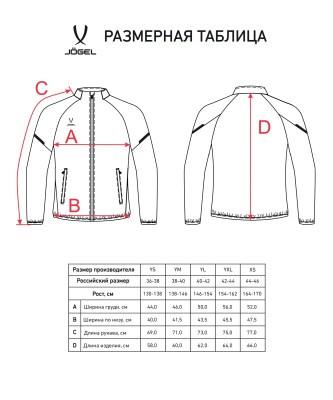 Куртка спортивная Jogel CAMP 2 Lined Jacket, темно-синий