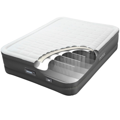 Надувной матрас (кровать) Intex Premaire Airbed 152х203х51см, 64474