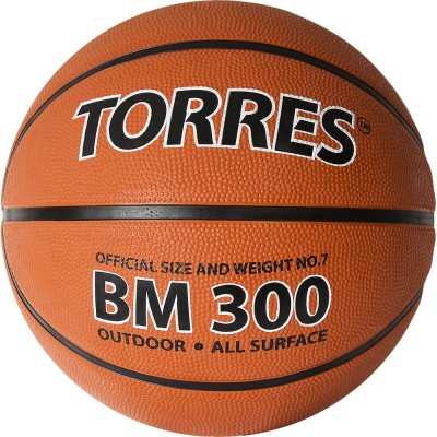 Мяч баскетбольный Torres BM300 B02017 р.7