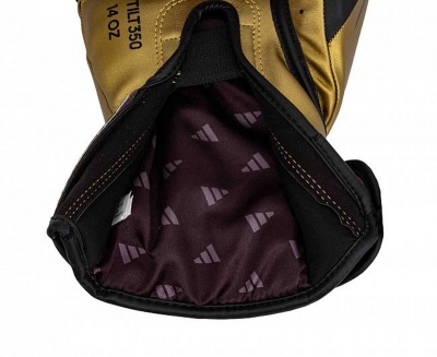 Перчатки боксерские Adidas Speed Tilt 350 SPD350VTG черно-золотой