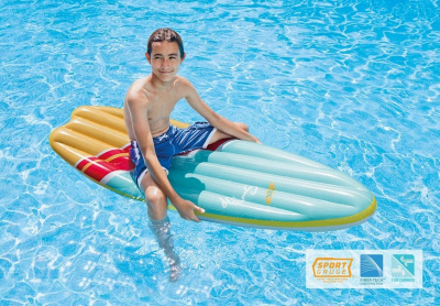 Пляжный матрас Intex Surf's Up Mats 178x69 см 58152