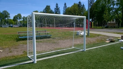Ворота для мини-футбола алюм. свободностоящие SportWerk SpW-AG-300-1P (300x200)