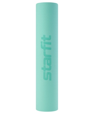 Коврик для йоги и фитнеса 183x61x0,6см Star Fit FM-201 мятный\серый