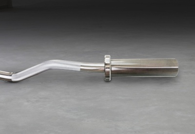 Гриф EZ Curl Bar YouSteel 10кг, L1200, D28, chrome