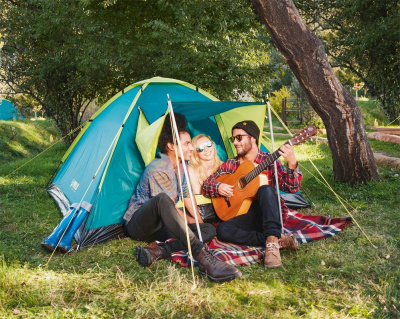 Палатка Coolground 3 Bestway 3-местная, 210x210x120см 68088