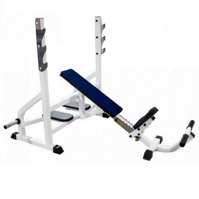 Скамья-стойка для жима под углом вверх MB Barbell MB 2.08 | Premium Fitness