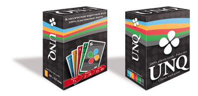 Карточная игра Unique (UNO с картами 100% пластик) unq