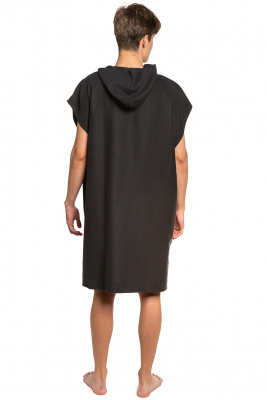 Пончо-полотенце из микрофибры Mad Wave Microfibre poncho towel M0974 01 7 01W черный