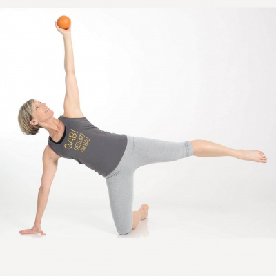 Утяжеленный мяч 0,5кг TOGU Toning Ball 400673 желтый