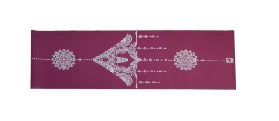 Коврик для йоги 183x61,5x0,25 см., в сумке с ремешком Original Fit.Tools FT-TYM025-PP пурпурный