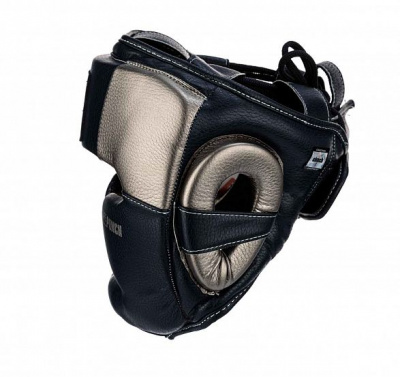 Шлем боксерский Clinch Punch 2.0 Full Face C148 темносине-бронзовый