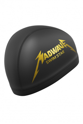 ПУ шапочка Mad Wave Swimstar M0585 06 0 01W черный