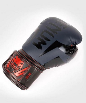 Перчатки Venum Elite 1392-575-10oz синий\черный\красный
