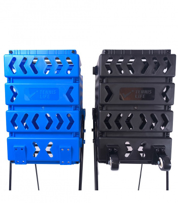 Корзина 36 мячей MINI с колесами Tennis Life TL36BLUE синий