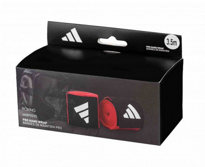 Бинты боксерские Boxing Mexican Style Pro Hand Wrap adiBP032S красный