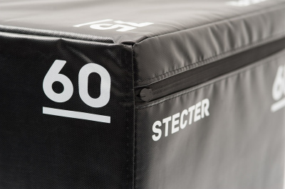 Безопасная тумба для запрыгиваний 75-60-50 (плиобокс) Stecter