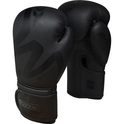 Перчатки тренировочные RDX BGR-F15MB-16OZ черный матовый