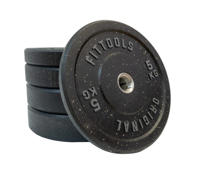Диск бамперный Original Fit.Tools D50мм 5 кг FT-RPI-5