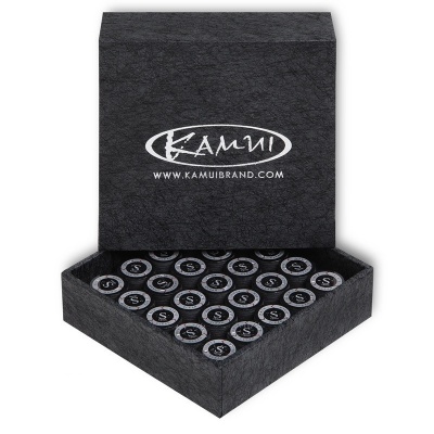 Наклейка для кия Kamui Clear Black d13мм Soft 1шт 06666