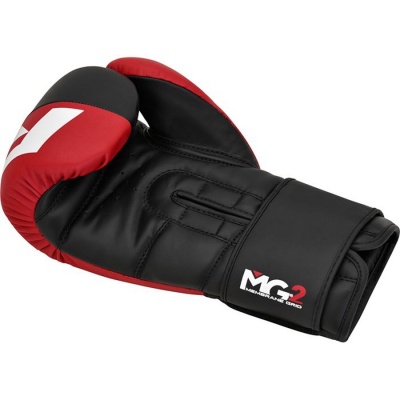 Перчатки тренировочные RDX BGR-F4R-14oz красный\черный