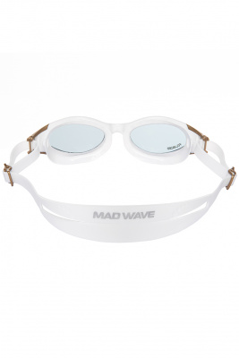Очки для плавания Mad Wave Flame II Polarized M0424 20 0 18W золото