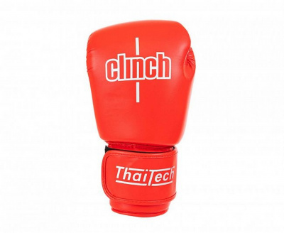 Перчатки боксерские Clinch Muay Thai C170 красный