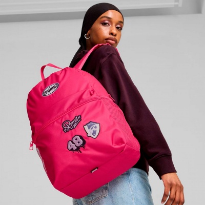 Рюкзак спортивный 44x32x13см, 25л Puma Patch Backpack 09080302 Фуксия