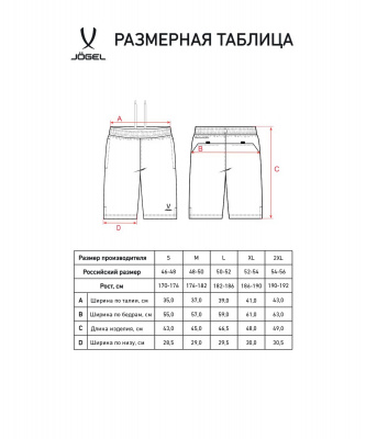 Шорты игровые Jogel CAMP Classic Shorts, голубой
