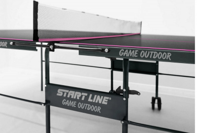 Теннисный стол Game Всепогодный с сеткой Start Line 6034-2 Black