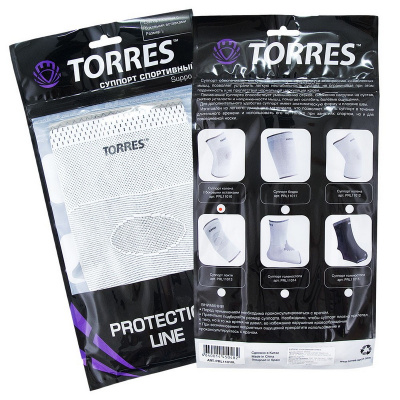 Суппорт голеностопа Torres PRL11015 черный