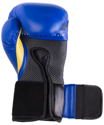 Перчатки боксерские Everlast Elite ProStyle P00001242, 12oz, к/з, синий
