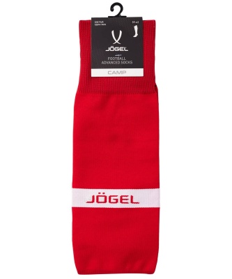 Гетры футбольные Jogel Camp Advanced Socks красный\белый