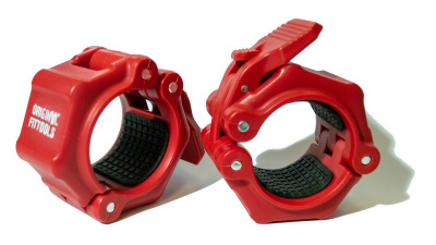 Замки олимпийские Original Fit.Tools пластиковые, пара FT-JKK02 красные