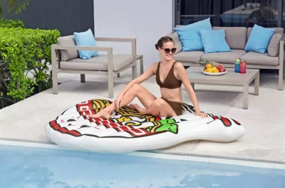 Надувной матрас для плавания 183x168см, до 100 кг Bestway Summer Soba 43841