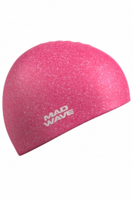 Шапочки для плавания Mad Wave Recycled M0536 01 0 06W розовый