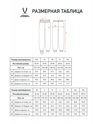 Брюки Jogel ESSENTIAL Cotton Pants, серый меланж