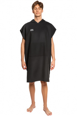Пончо-полотенце из микрофибры Mad Wave Microfibre poncho towel M0974 01 7 01W черный