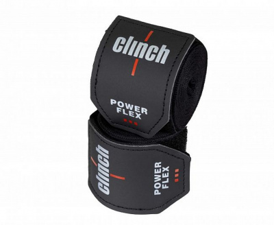 Бинты боксерские,длина 3,5 м Clinch Boxing Hand Wrap Power Flex C239 черный