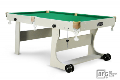 Бильярд Compact Light 6 (Серый) ПУЛ / РП, 1,80х0,90 BFG BFG-KLSER6