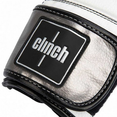 Перчатки боксерские Clinch Punch 2.0 C141 бело-черно-бронзовый