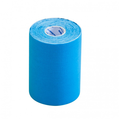 Кинезио тейп широкий BBTape 10x500 см Голубой