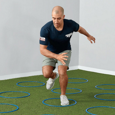 Набор колец d46см Perform Better Agility Rings набор, 12 штук 3626-01 синий