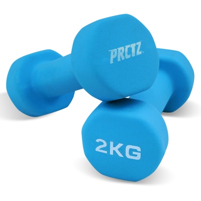 Гантель для аэробики неопреновая 2 кг PRCTZ NEOPRENE DUMBBELL PS7095