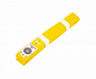 Пояс для дзюдо Clinch Judo Belt FDR C301 желтый