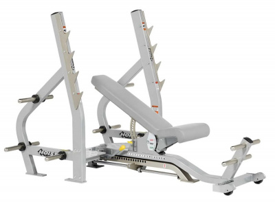 Олимпийская скамья с регулировкой наклона Hoist CF-2179 | Premium Fitness